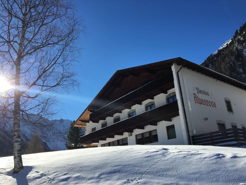 Pension Alpenrose Sankt Sigmund im Sellrain Екстериор снимка