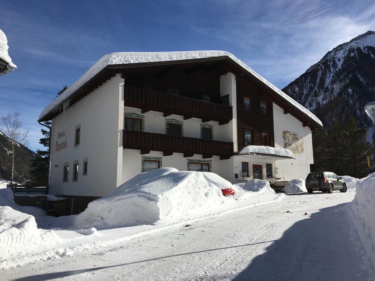 Pension Alpenrose Sankt Sigmund im Sellrain Екстериор снимка