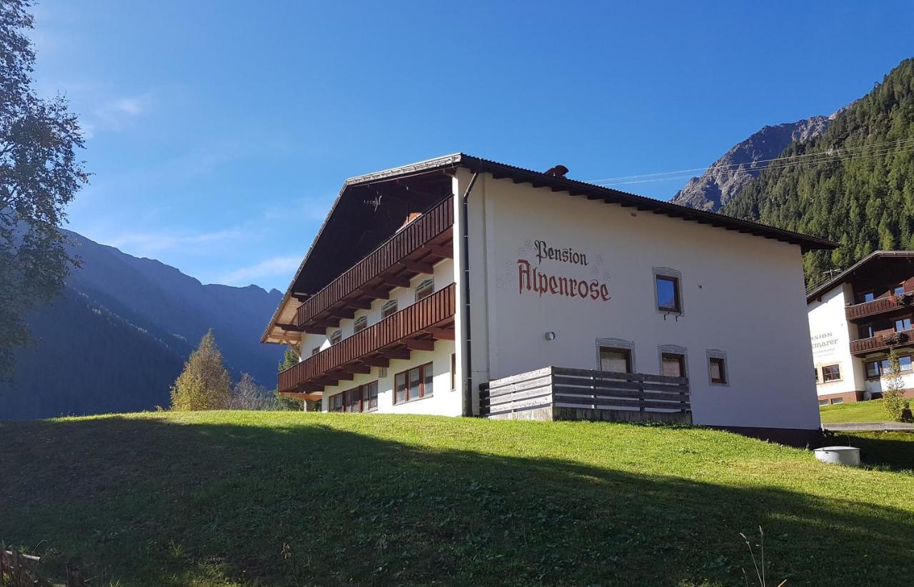 Pension Alpenrose Sankt Sigmund im Sellrain Екстериор снимка